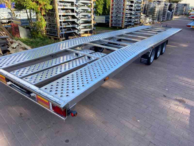 Hliníkový autopřepravník 850 x 215cm - 3500kg - foto 1