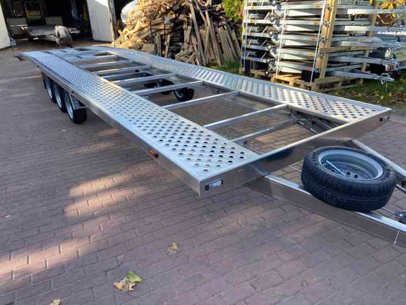 Hliníkový autopřepravník 850 x 215cm - 3500kg - foto 10