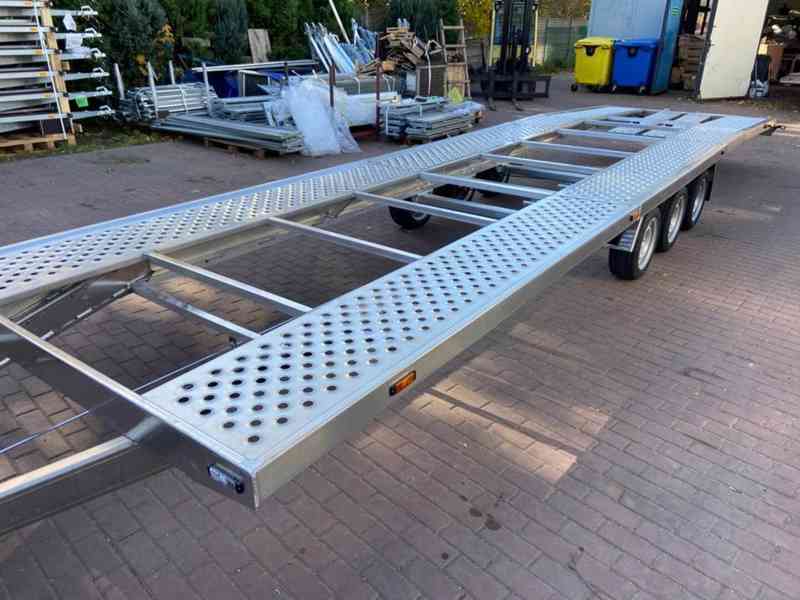 Hliníkový autopřepravník 850 x 215cm - 3500kg - foto 7