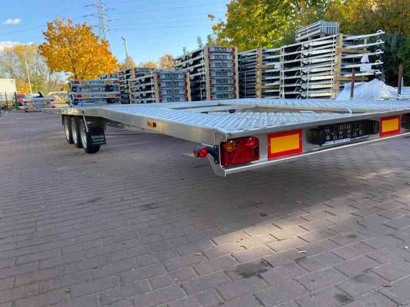 Hliníkový autopřepravník 850 x 215cm - 3500kg - foto 4