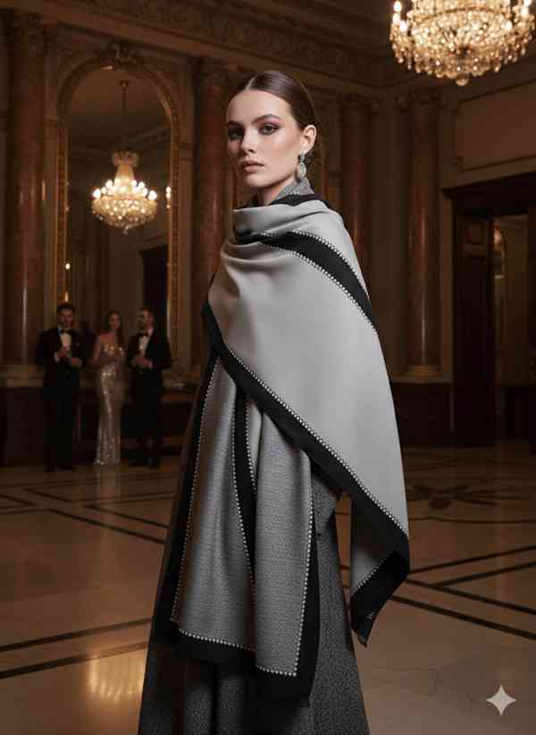 Dámské kašmírové šály  - foto 16