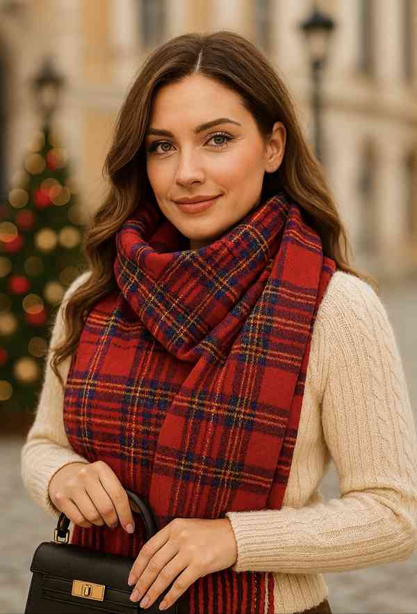 Dámské kašmírové šály - foto 5