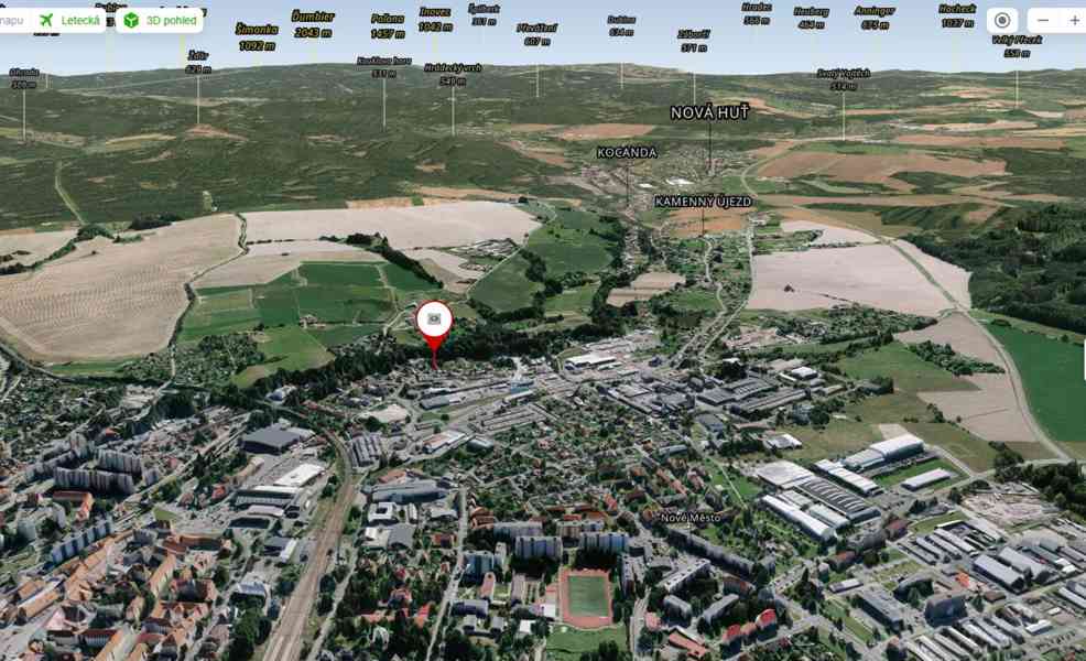 Pronájem části zahrady – Rokycany, ulice Čelakovského - foto 4