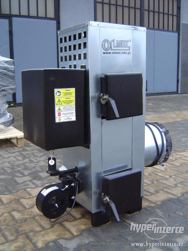 Ohřívač vzduchu NG20 kW (do 100 m2) na použitý olej - foto 2