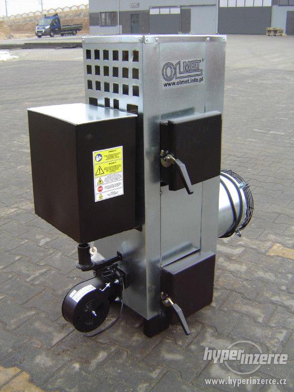 Ohřívač vzduchu NG20 kW (do 100 m2) na použitý olej - foto 6