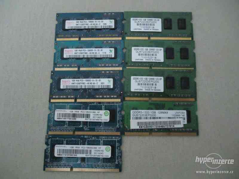 1GB DDR 2,DDR 3 SO-DDIM - foto 1