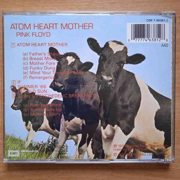 CD Pink Floyd ATOM HEART MOTHER - foto 2