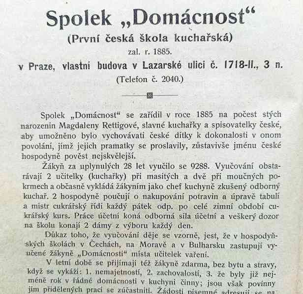 Kuchařská kniha domácnosti, Rakousko-Uhersko, rok 1914  - foto 19