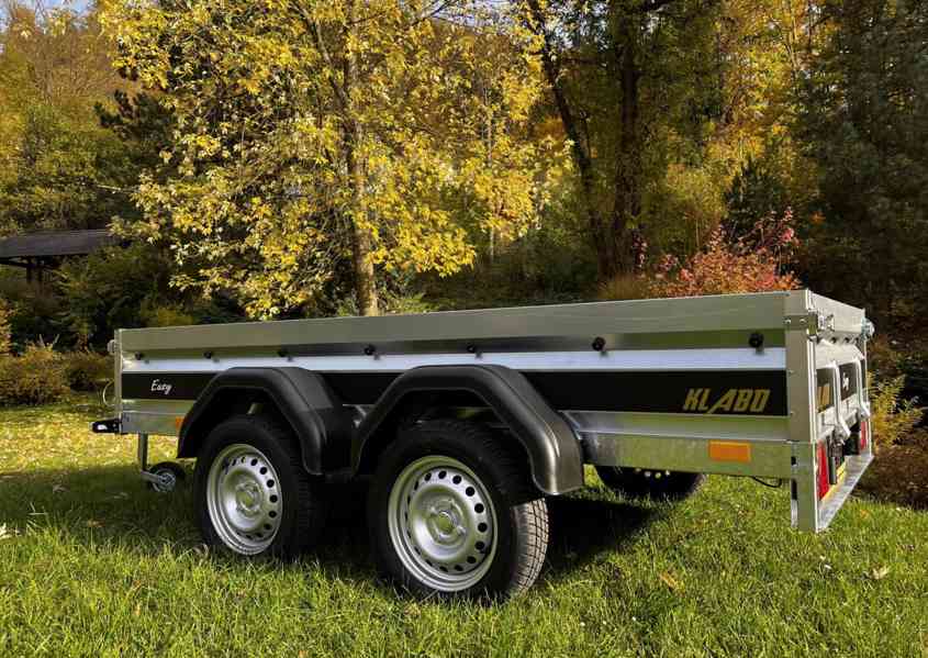 Přívěsný vozík 2,35m x 1,30, 2x náprava, DPH - foto 4