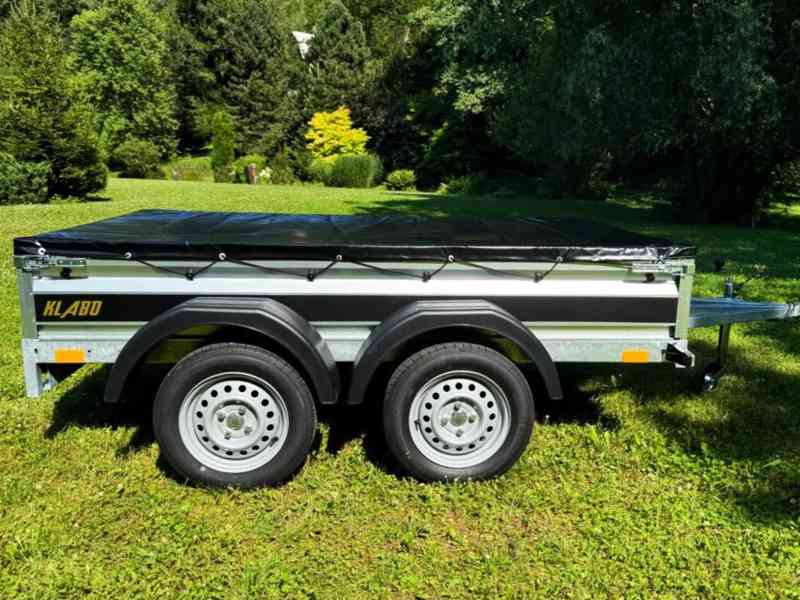 Přívěsný vozík 2,35m x 1,30, 2x náprava, DPH - foto 6