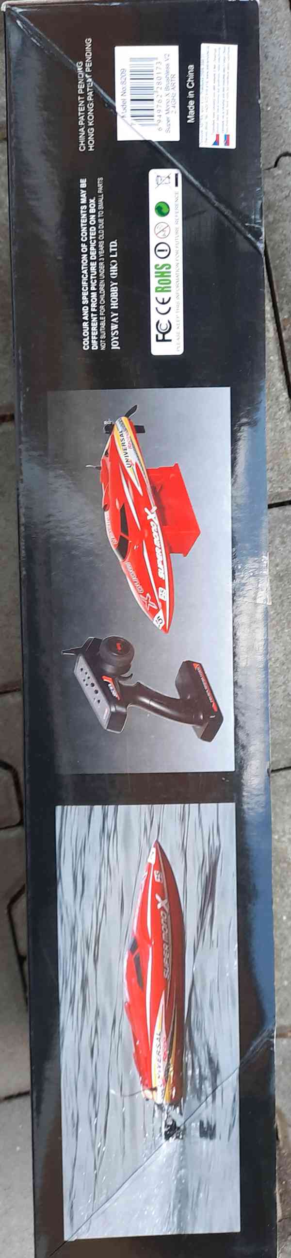 Závodní RC loď Super Mono X brushless – rychlost až 45km/h - foto 8