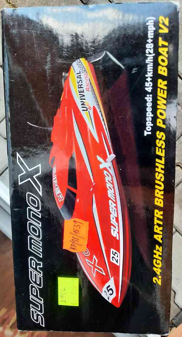 Závodní RC loď Super Mono X brushless – rychlost až 45km/h - foto 6
