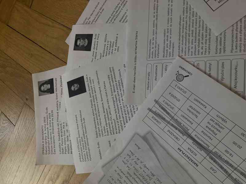 Poslední klapka detektivní hra - foto 4