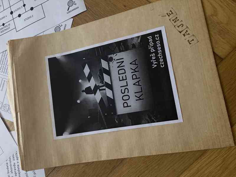 Poslední klapka detektivní hra - foto 2