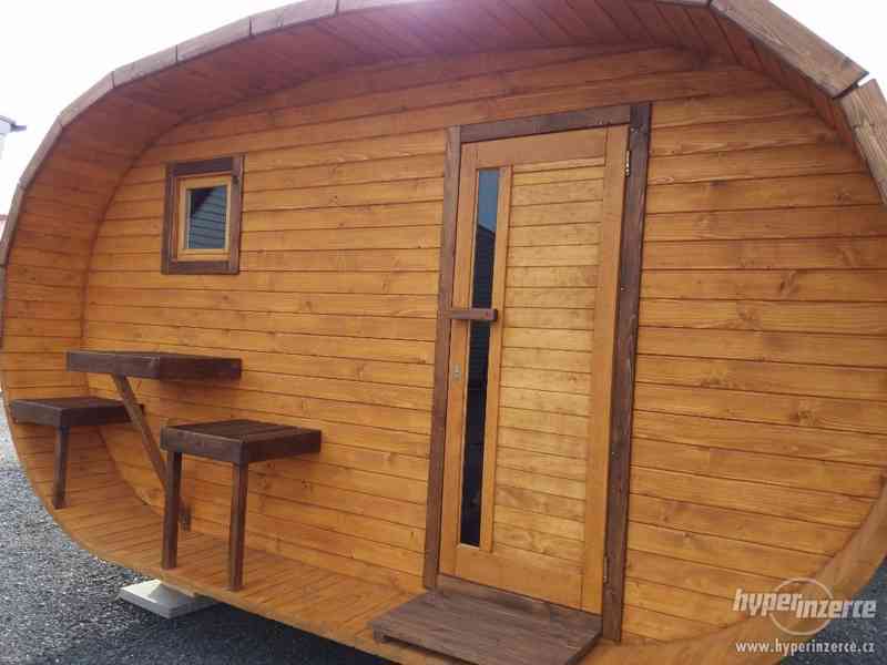 Venkovní  Oválná sauna 4 m. - foto 3