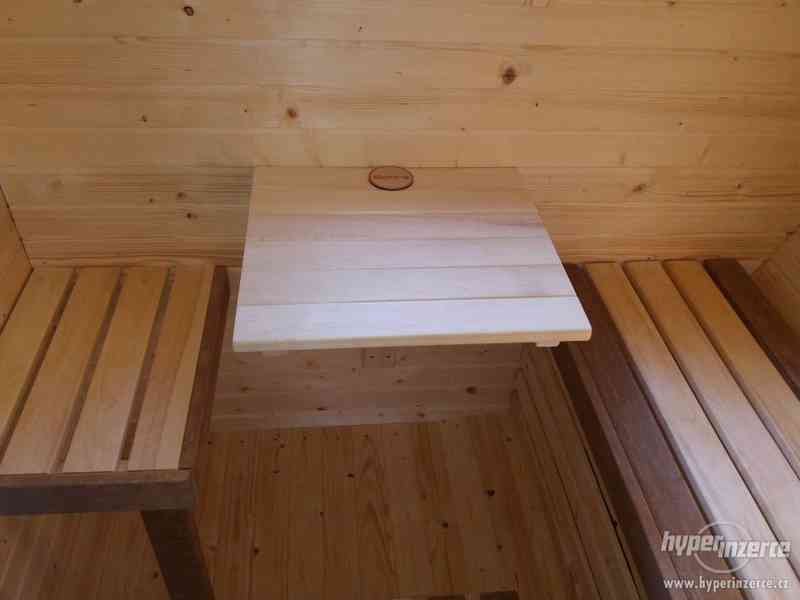 Venkovní  Oválná sauna 4 m. - foto 6