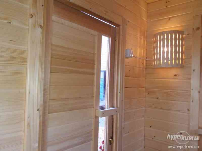 Venkovní  Oválná sauna 4 m. - foto 8
