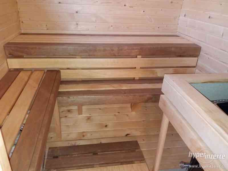 Venkovní  Oválná sauna 4 m. - foto 9