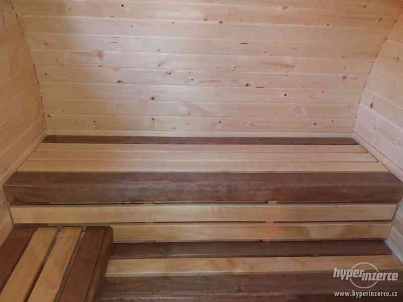 Venkovní  Oválná sauna 4 m. - foto 10