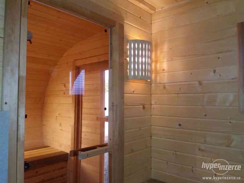 Venkovní  Oválná sauna 4 m. - foto 12