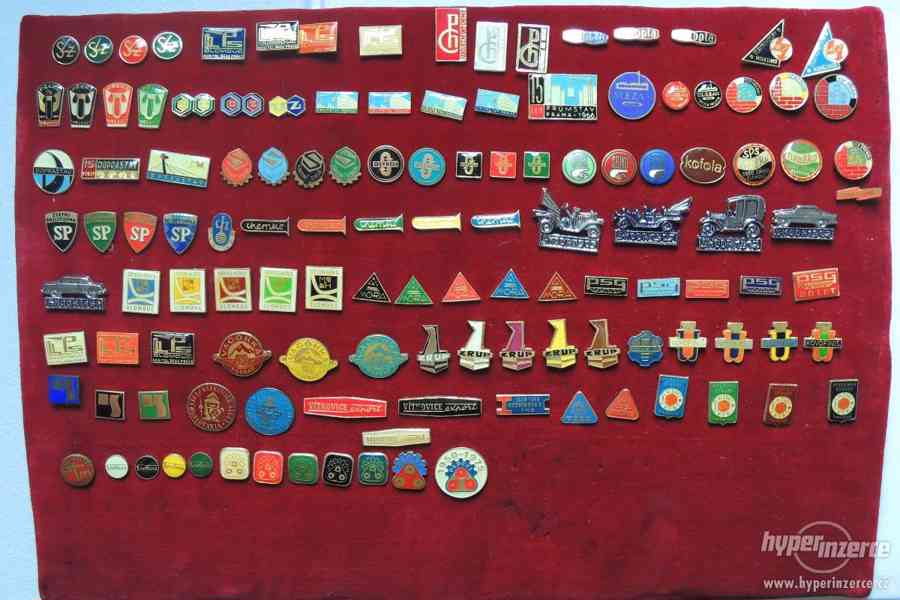 Prodám sbírku odznaků - cca 900ks - foto 4