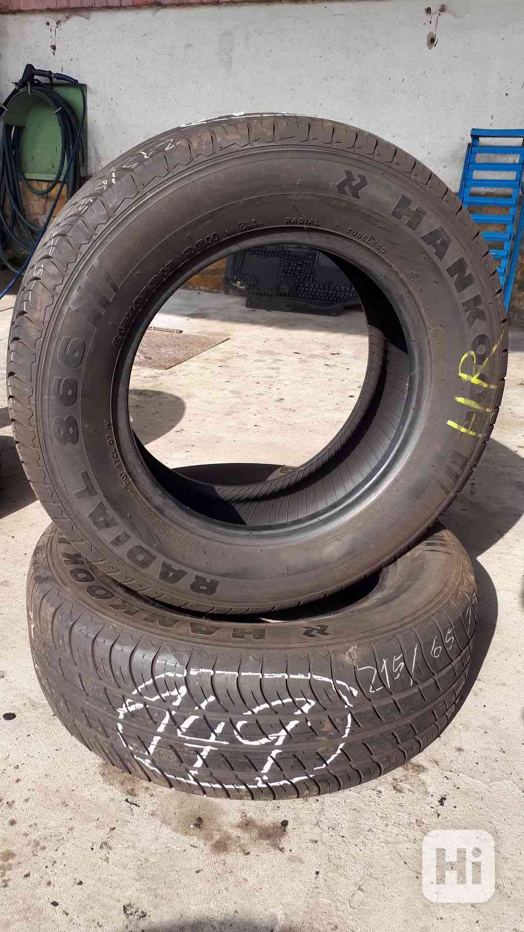 Sada 2 Pneu Hankook Radial 866, 215/65 R15 Letní - foto 1