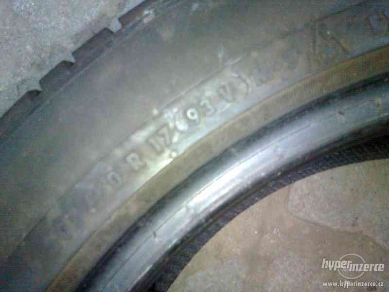 17"ZÁNOVNÍ ZIMNÍ PNEU 205/50,R-17"CONTINENTAL 2KS - foto 3