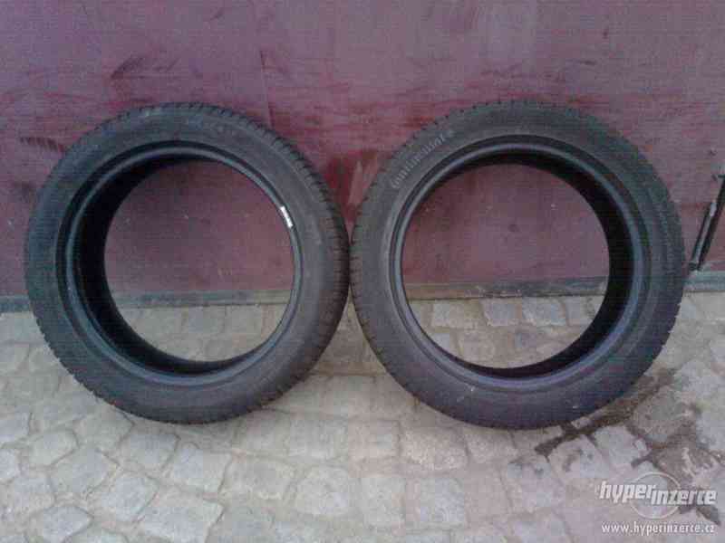 17"ZÁNOVNÍ ZIMNÍ PNEU 205/50,R-17"CONTINENTAL 2KS - foto 4