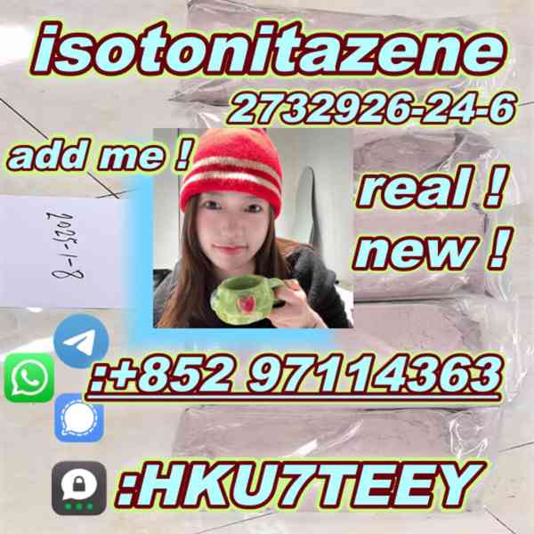N-Desethyl Isotonitazene,2732926-24-6,hot sale(+852 97114363 - foto 3