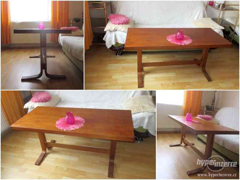 Dřevěný stolek - foto 1