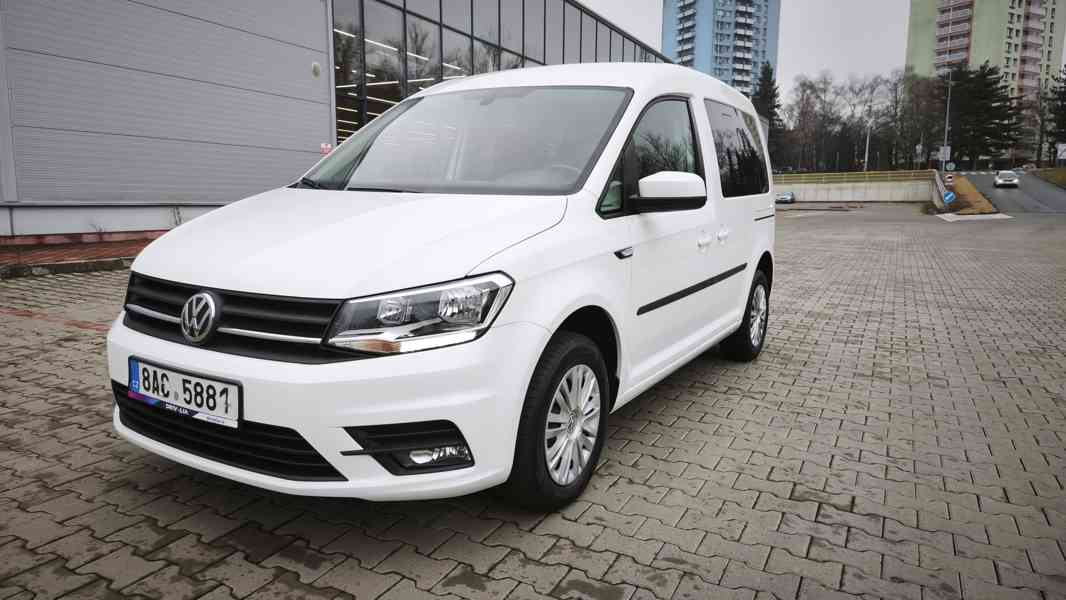 VW Caddy 2.0 TDi,75kW,ČR,2020,DPH,TOP stav