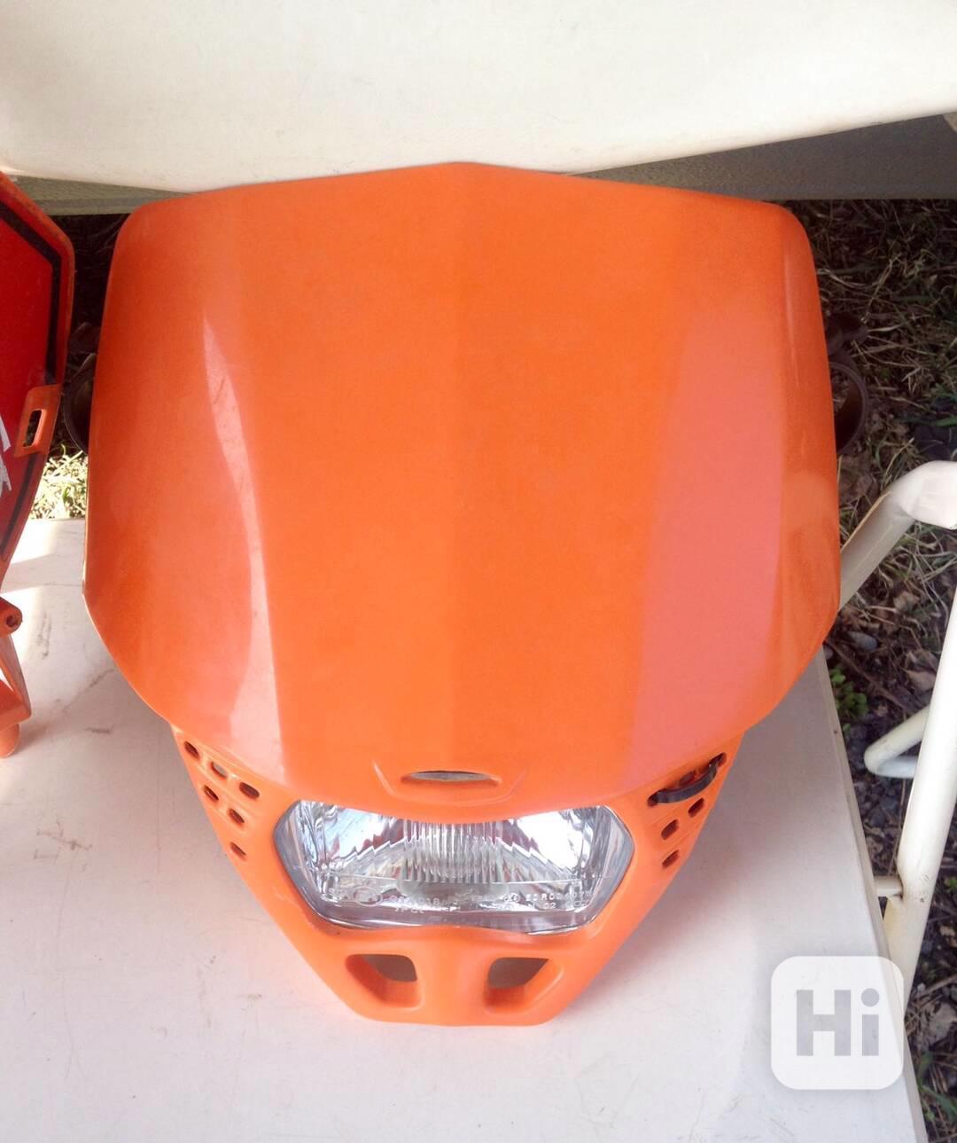 Přední lampa moto enduro - foto 1