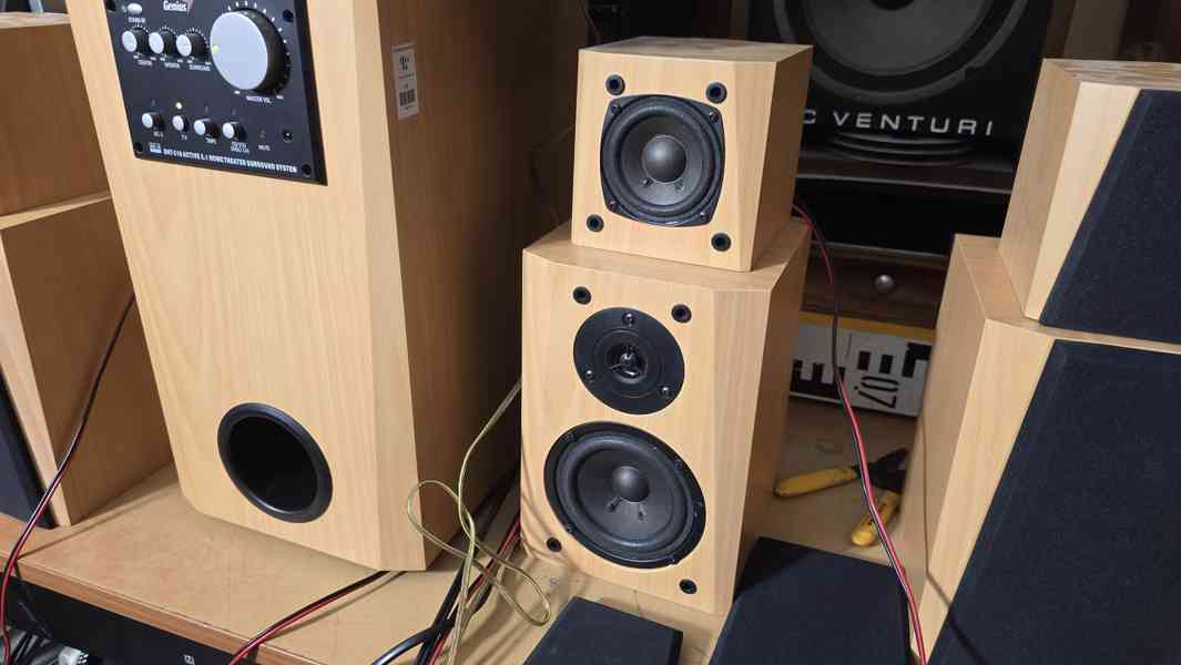 Genius DHT-510 domácí kino 5.1 - 2x kompletní sada - foto 8