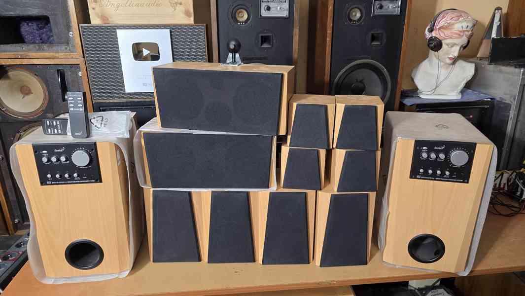 Genius DHT-510 domácí kino 5.1 - 2x kompletní sada - foto 3