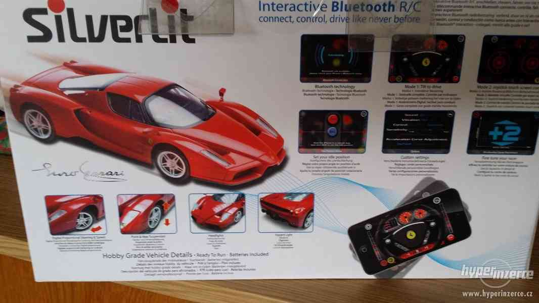 SILVERLIT Ferrari Enzo červené Bluetooth R/C 1:16 - foto 1