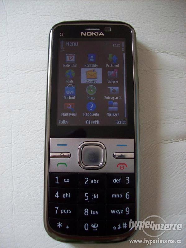 Nokia C5-00 - GPS navigace, perfektní stav - foto 2