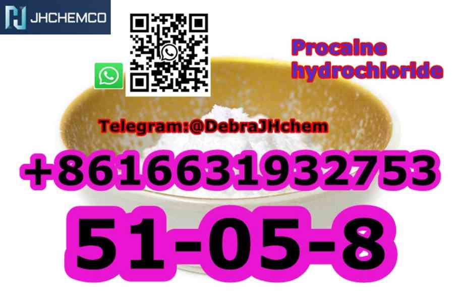 Procaine hydrochloride CAS 51-05-8 BMK PMK +8616631932753
