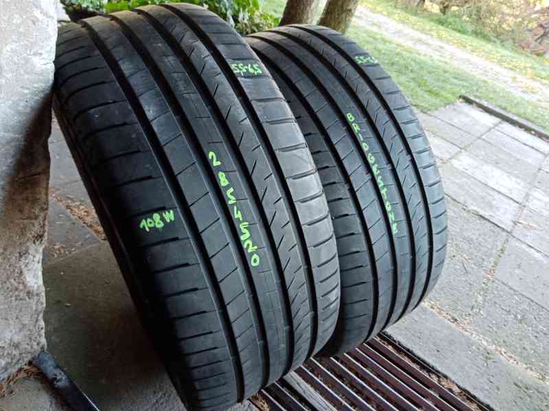 Letní pneu 2kusy 285/45/20 vzorek 85% BRIDGESTONE - dobírka - foto 1