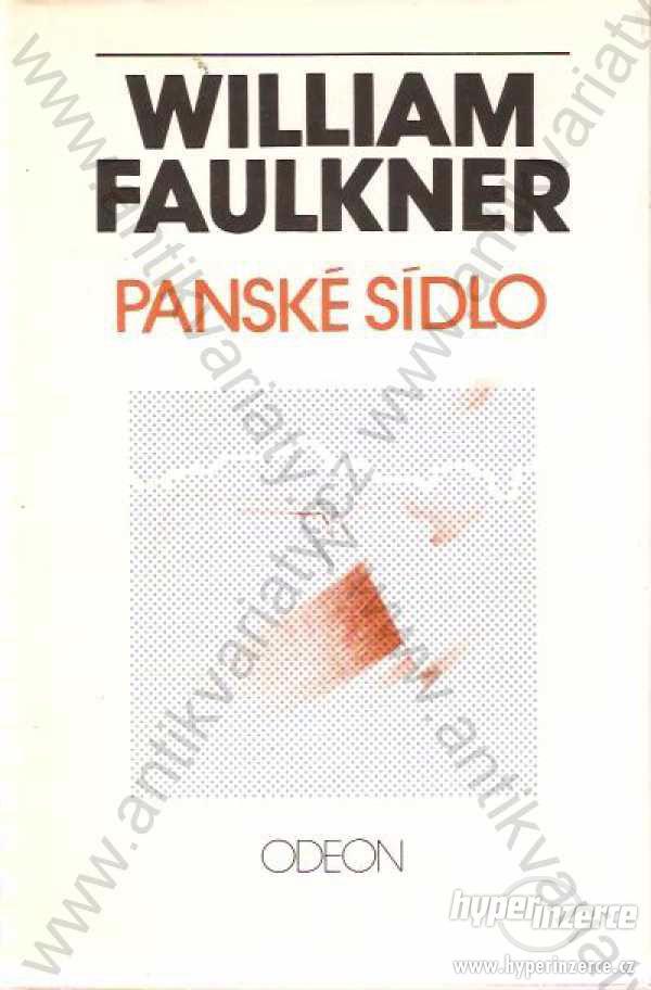 Panské sídlo William Faulkner Odeon, Praha 1987 - foto 1
