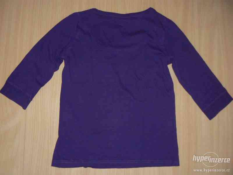 Dívčí nebo dámské triko fialové velikost S - nebo 34-36 - foto 3