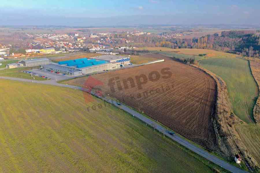 Stavební průmyslové pozemky 17 370 m2 Polná u Jihlavy - foto 4