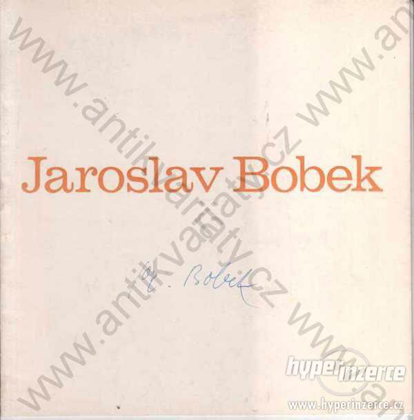Jaroslav Bobek obrazy 1983 Galérie Bratří Čapků - foto 1