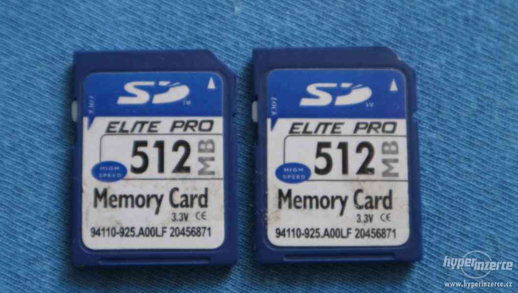 512MB SD card 2ks - foto 1