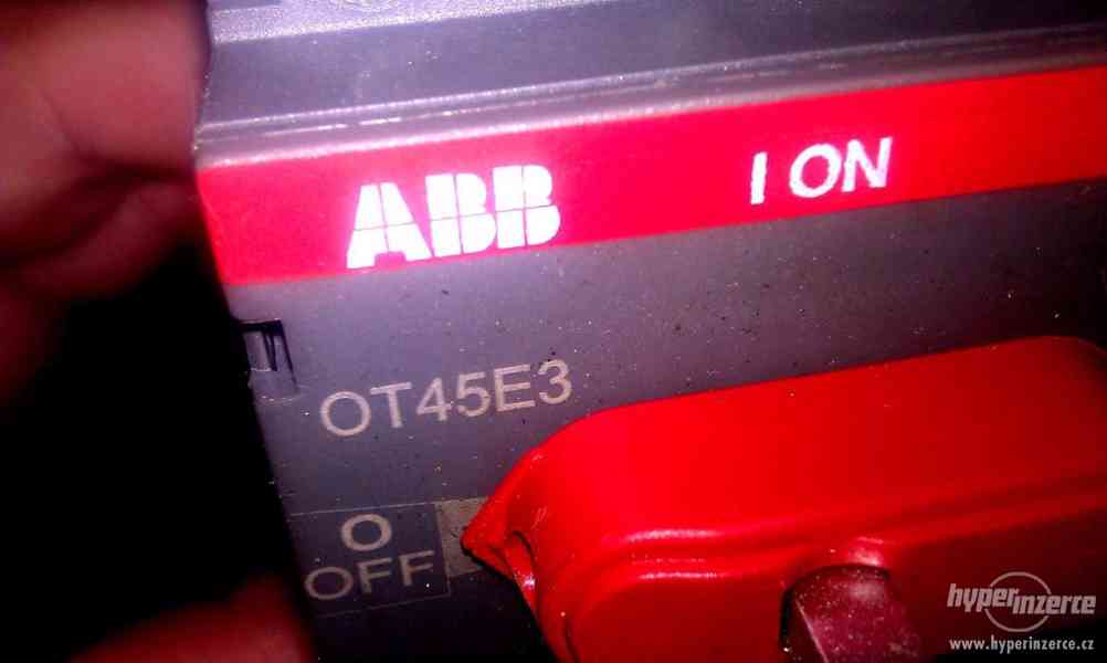 prodám ABB otočné hlavní vypínače - foto 4