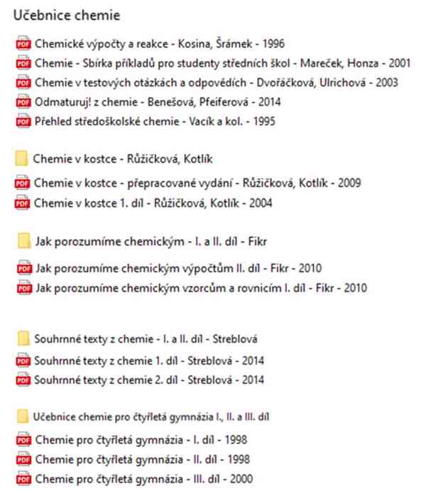 Balíček učebnic chemie v PDF formě - foto 2