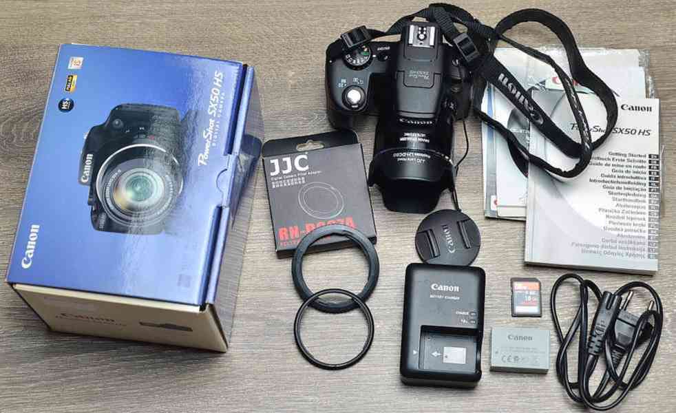 Canon PowerShot SX50 HS *50x Op.Zoom*full HDV*RAW - foto 3