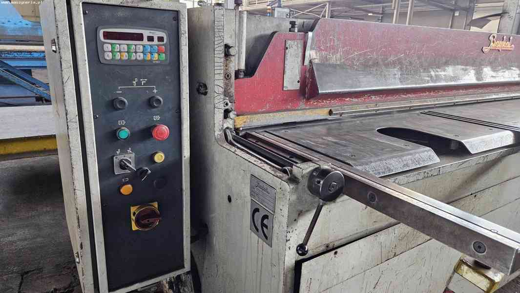 Elektromechanické tabulové nůžky BAYKAL RGS 3150x3 - foto 2