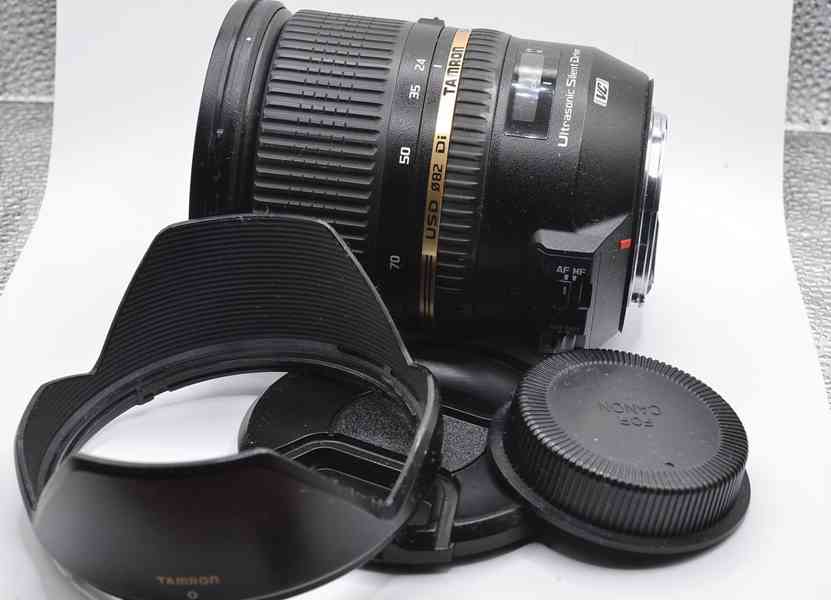 pro Canon - Tamron AF SP 24-70mm f/2,8 Di VC USD  - foto 3