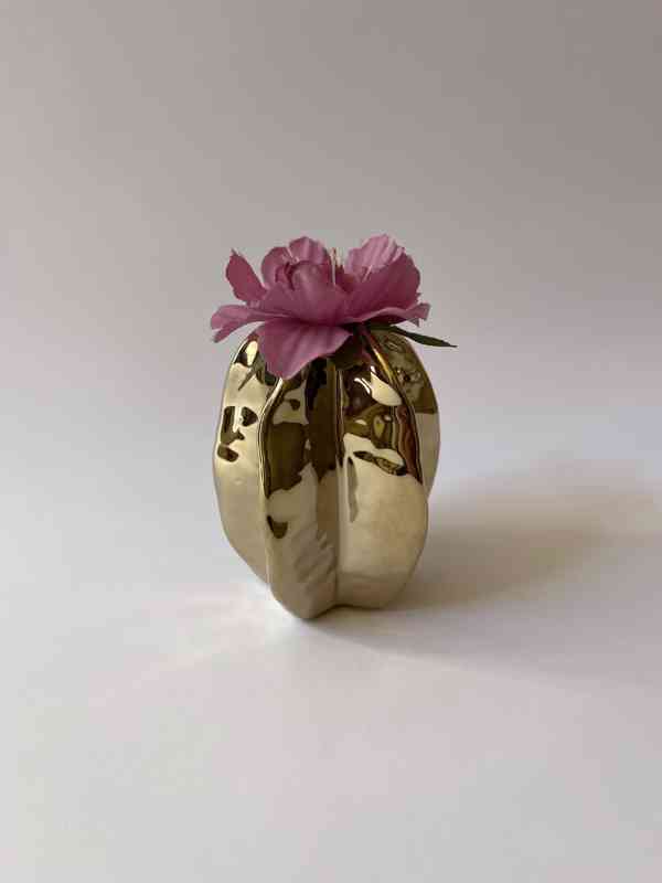 Karambola - porcelánová váza - foto 1