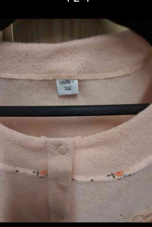 Dámská nové pyžama bavlna froté  vel 4x xl3xl   - foto 2